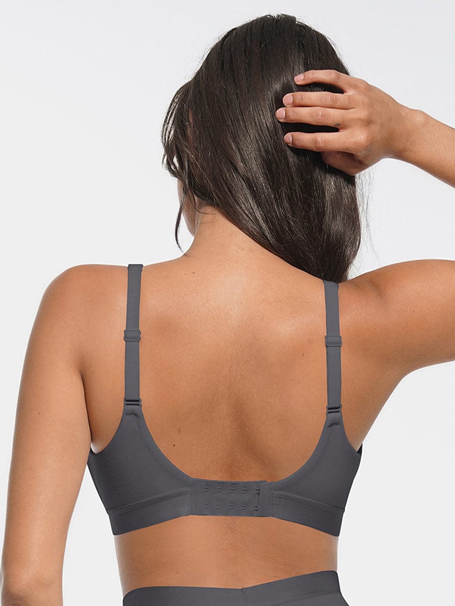 Djup V-ringad bralette