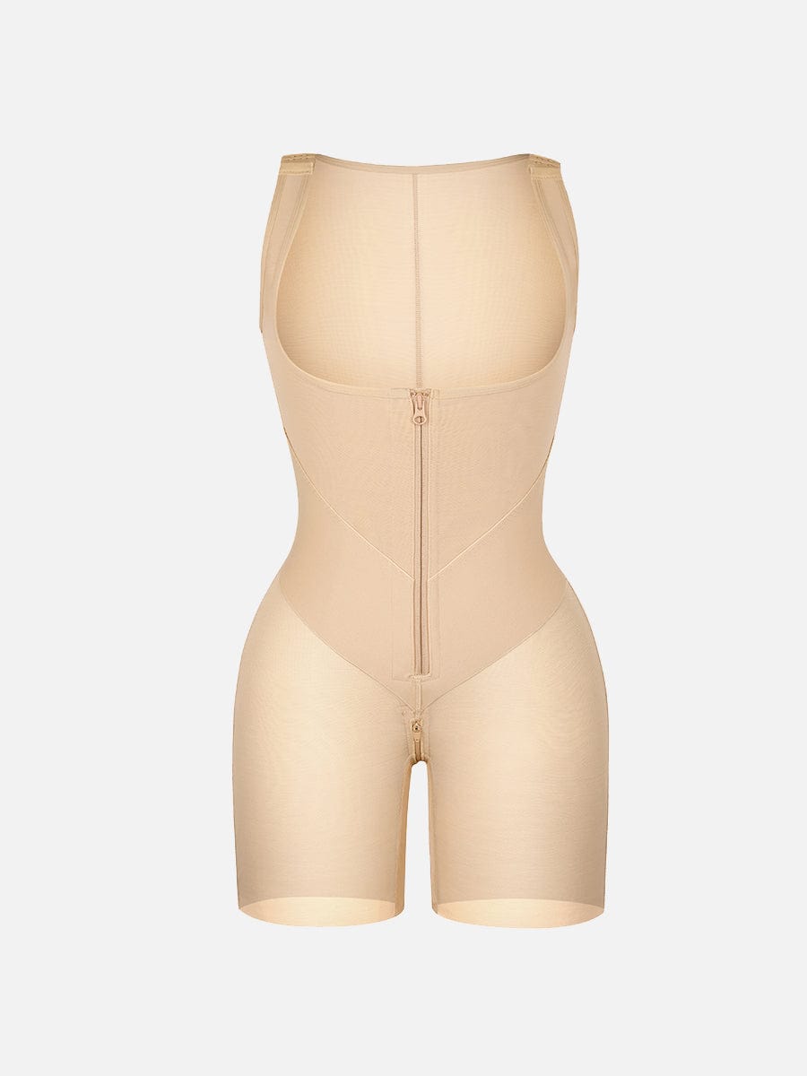 Shaping bodysuit med dragkedja