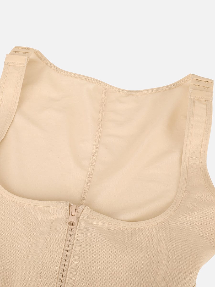 Shaping bodysuit med dragkedja