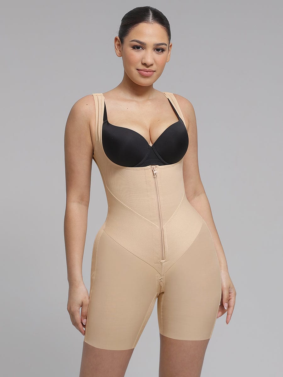 Shaping bodysuit med dragkedja