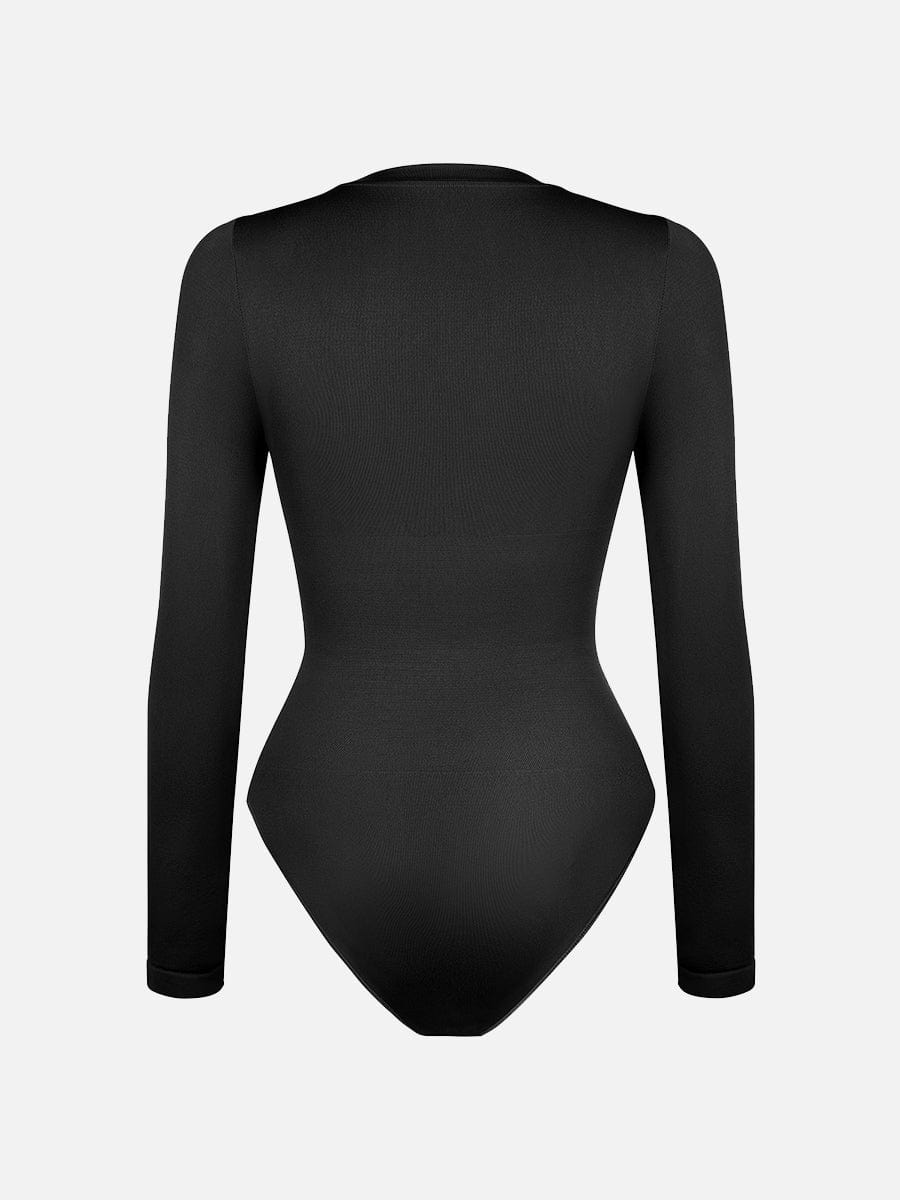 Nahtloser formender Body mit Rundhalsausschnitt