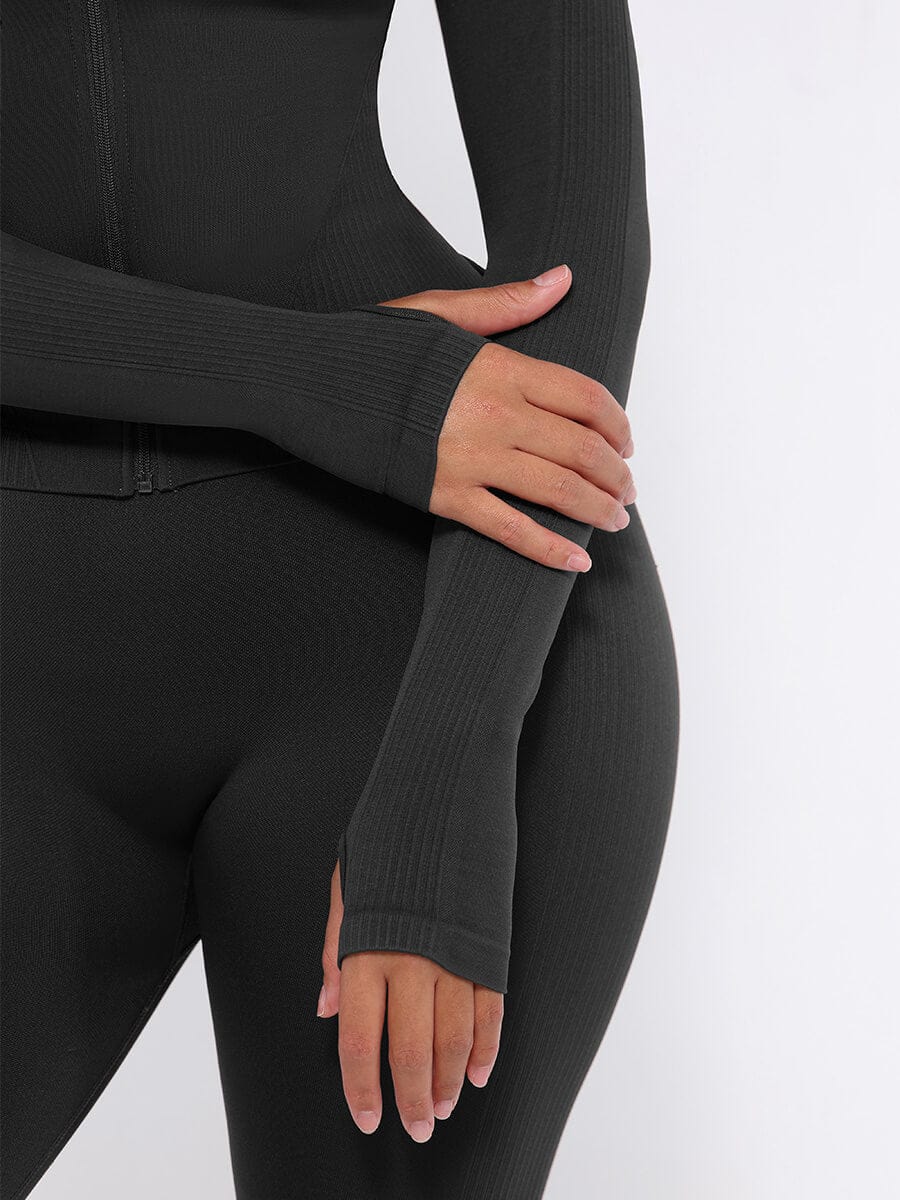 Naadloze trainingsjack