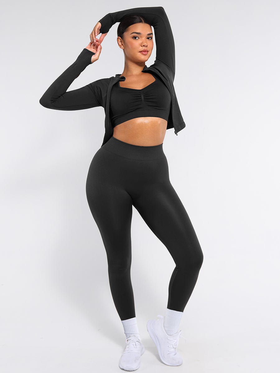 Nahtlose Trainingsleggings