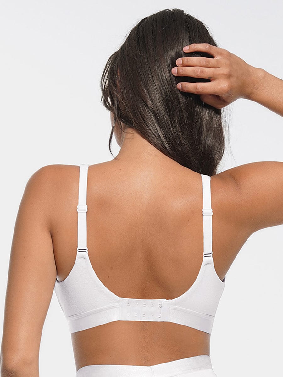 Bralette med dyp V-utringning