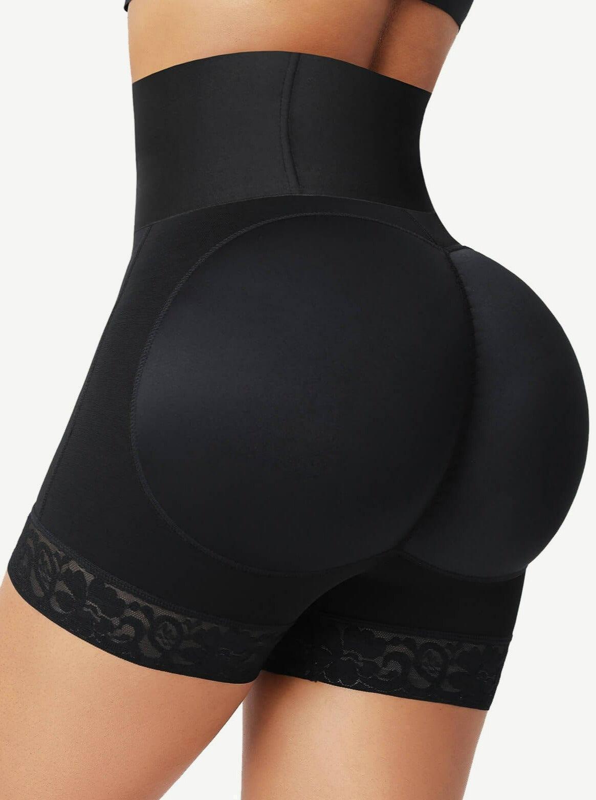 Formende shorts med høy midje