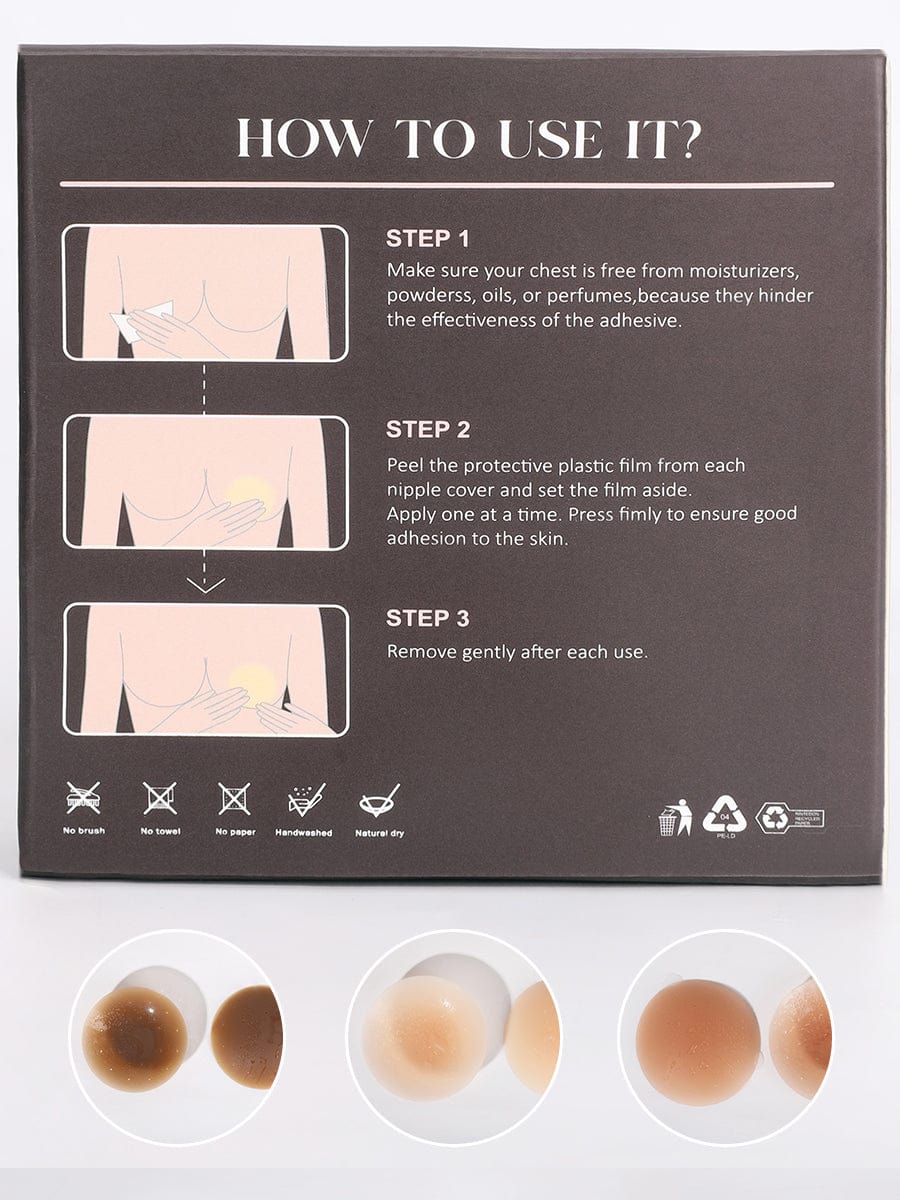 Selvklebende nipple covers