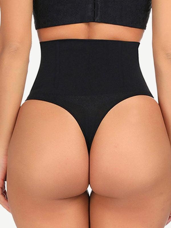 Shapewear string med høyt liv