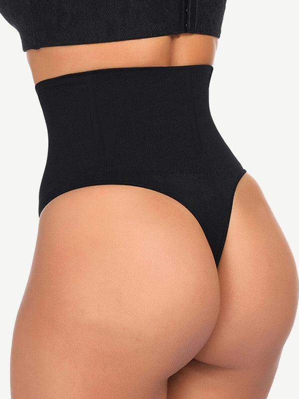 Shapewear string med høyt liv