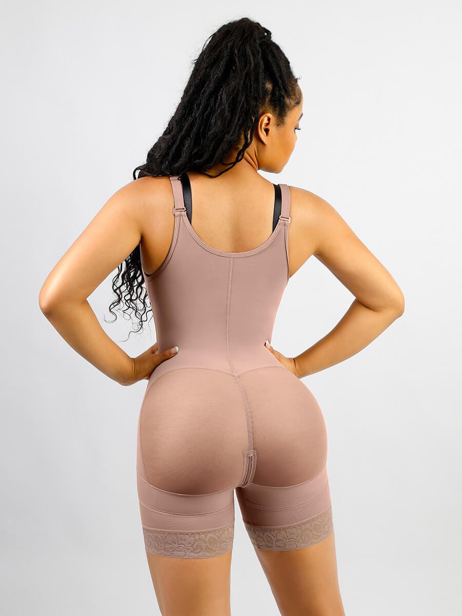 Shaping body med blondekant