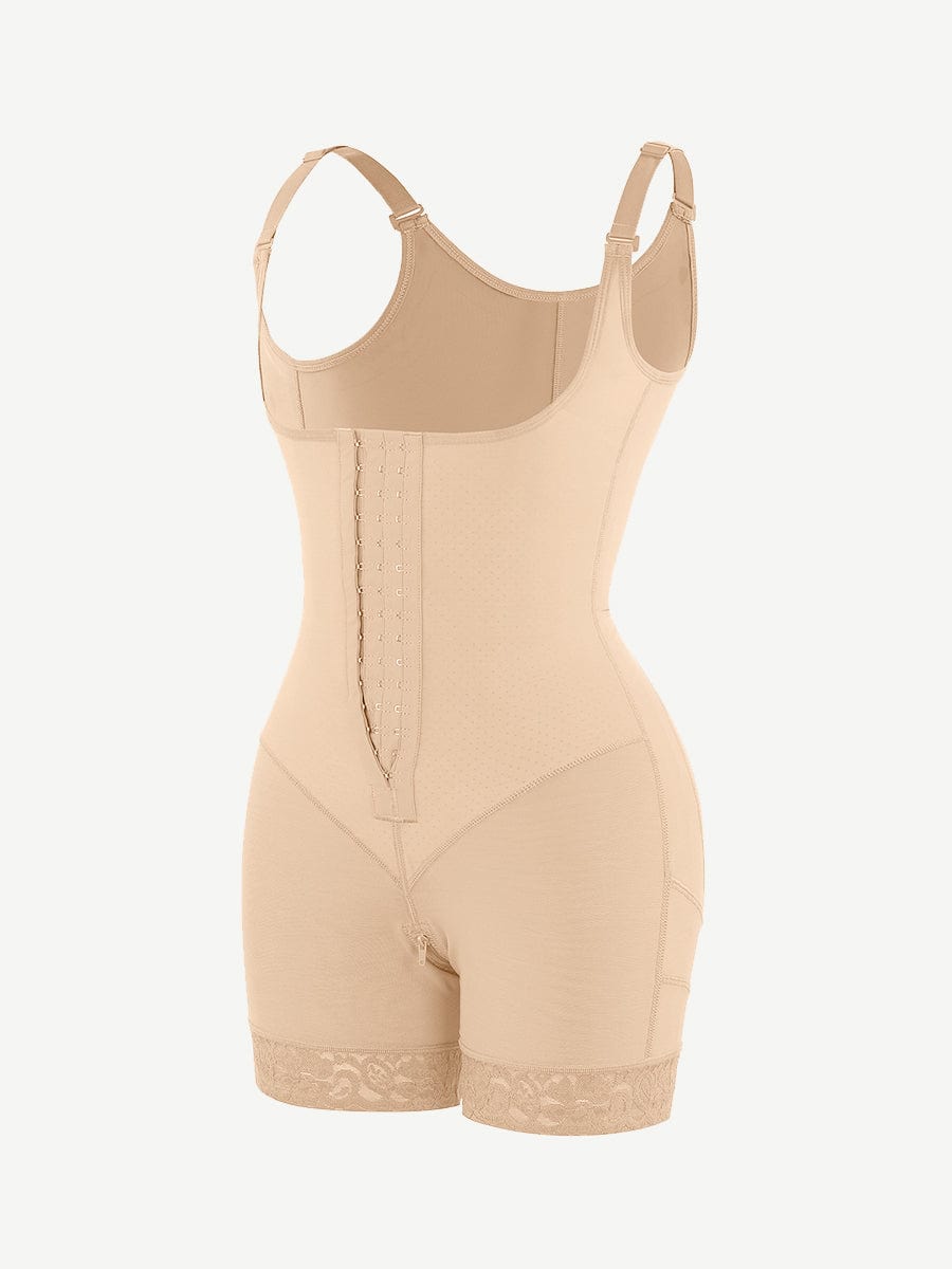 Shaping body med blondekant