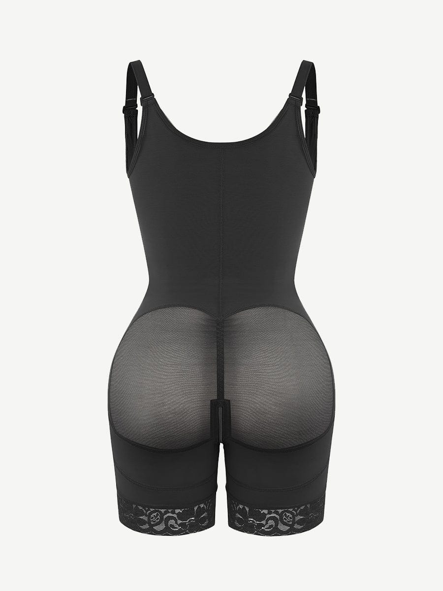 Shaping body med blondekant