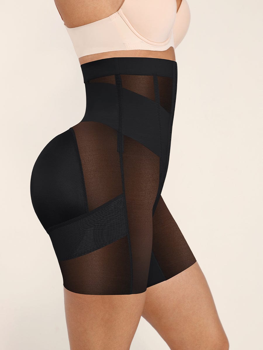 Shapingshorts med høy midje