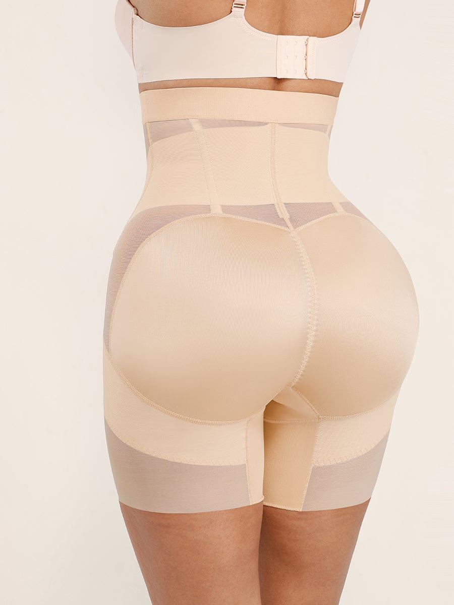 Shapingshorts med høy midje