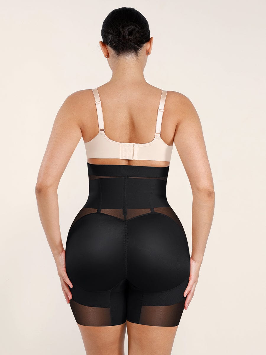 Shapingshorts med høy midje