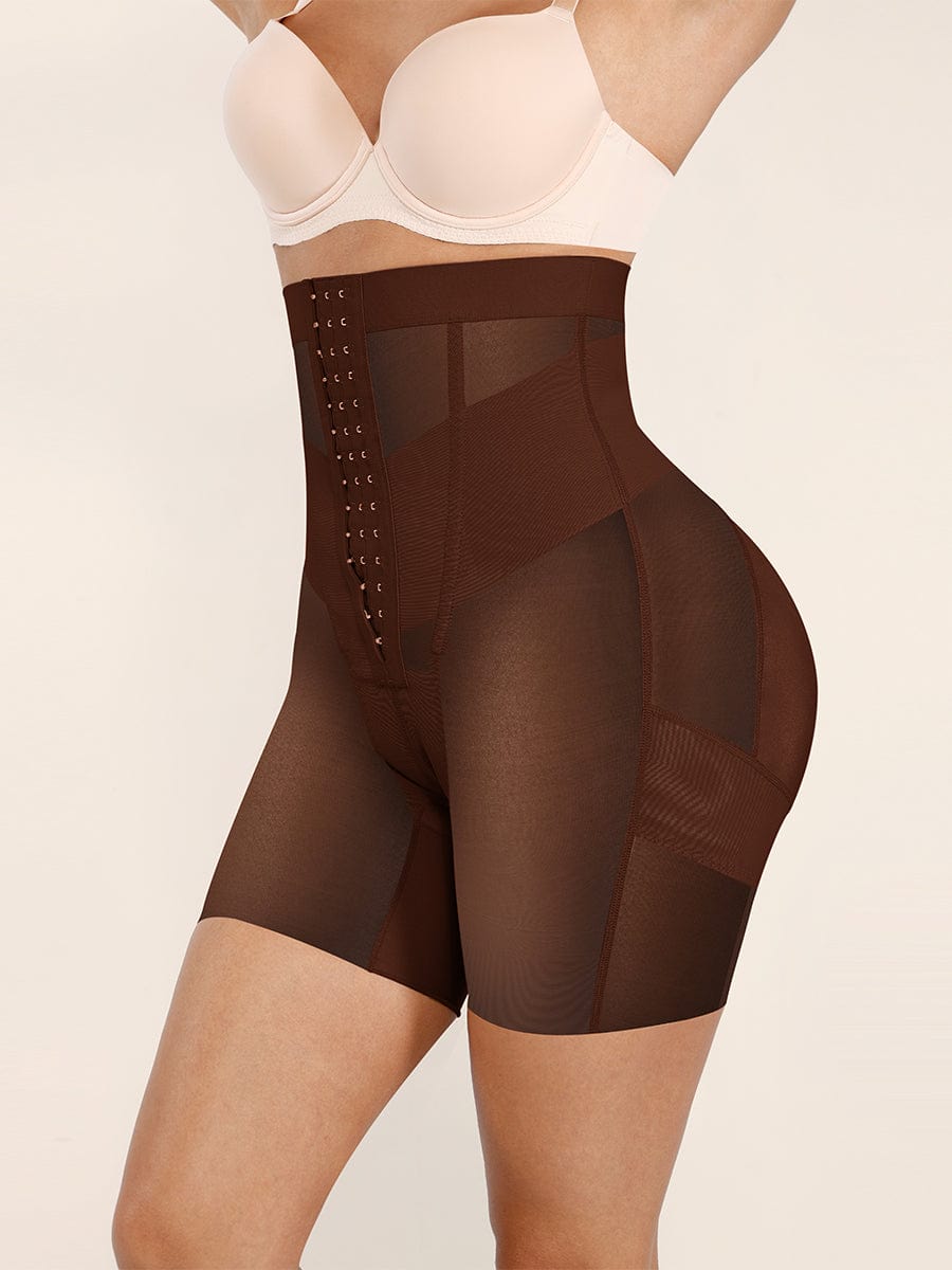 Shapingshorts med høy midje