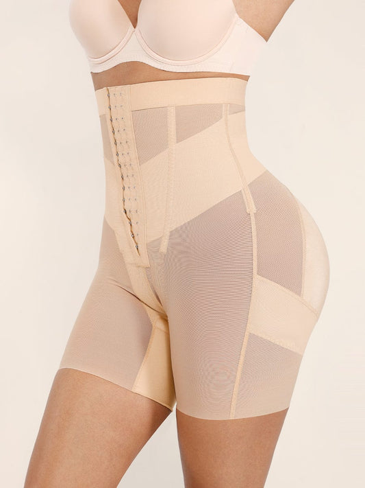 Shapingshorts med høy midje