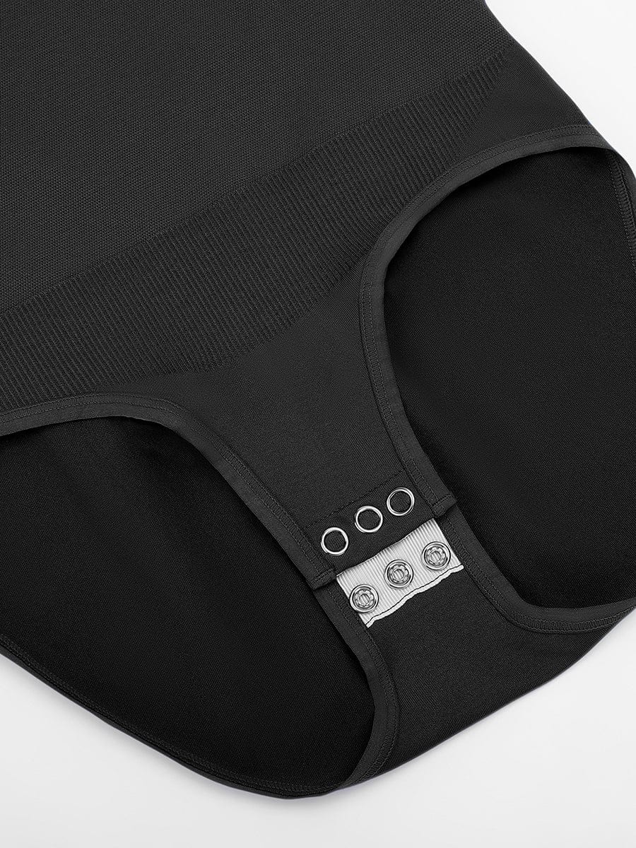 Sømløs shapingbody med rund hals