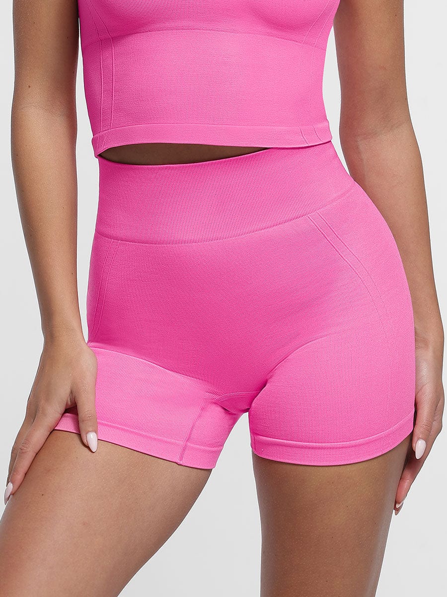 Sømløs yogashorts