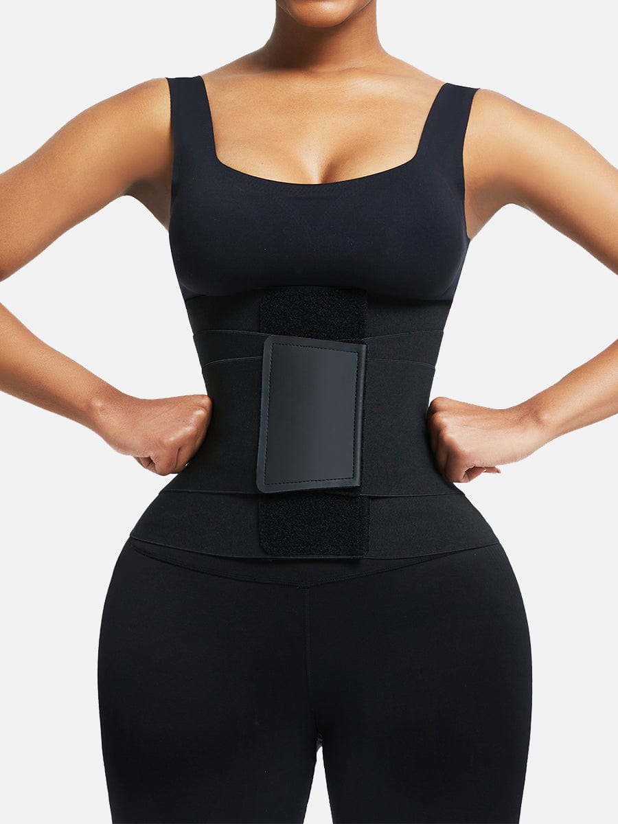 Waist trainer i leopardmønster