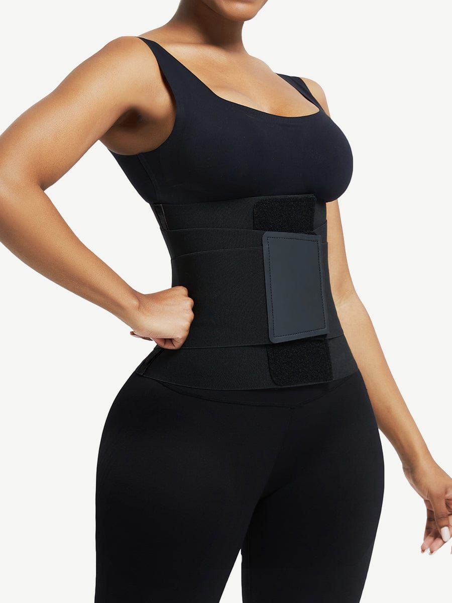 Waist trainer i leopardmønster