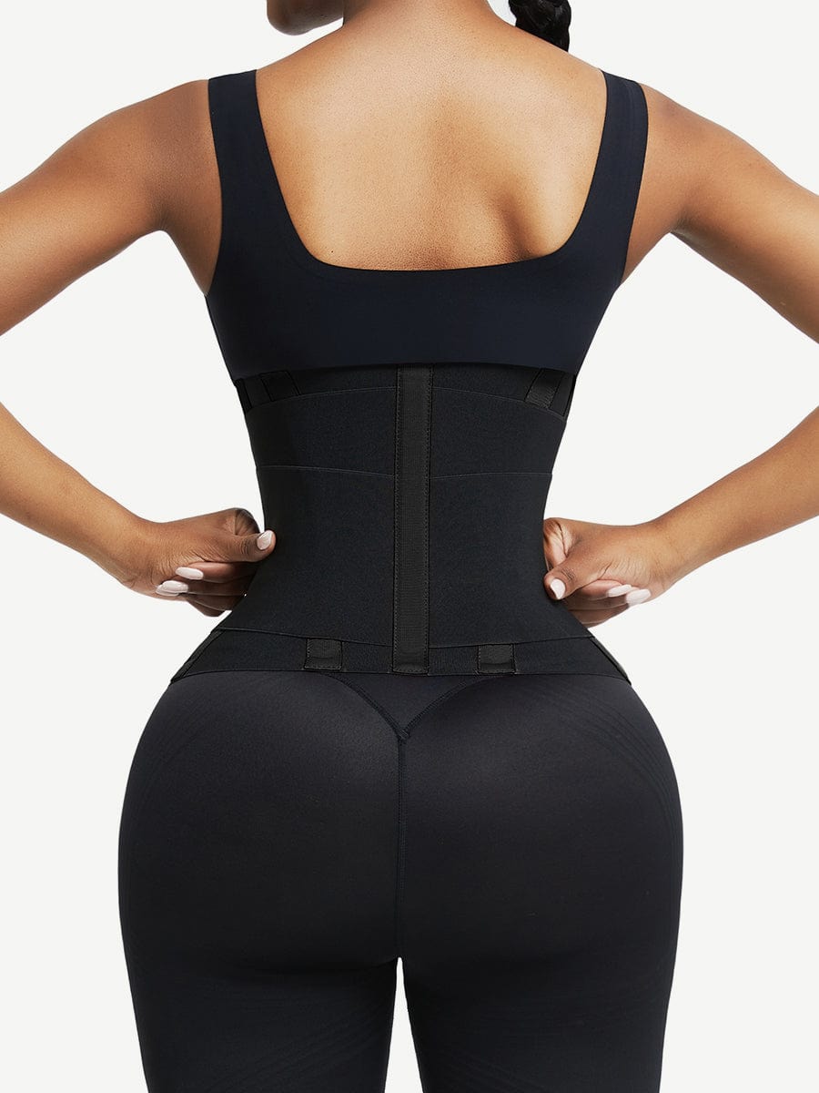Waist trainer i leopardmønster