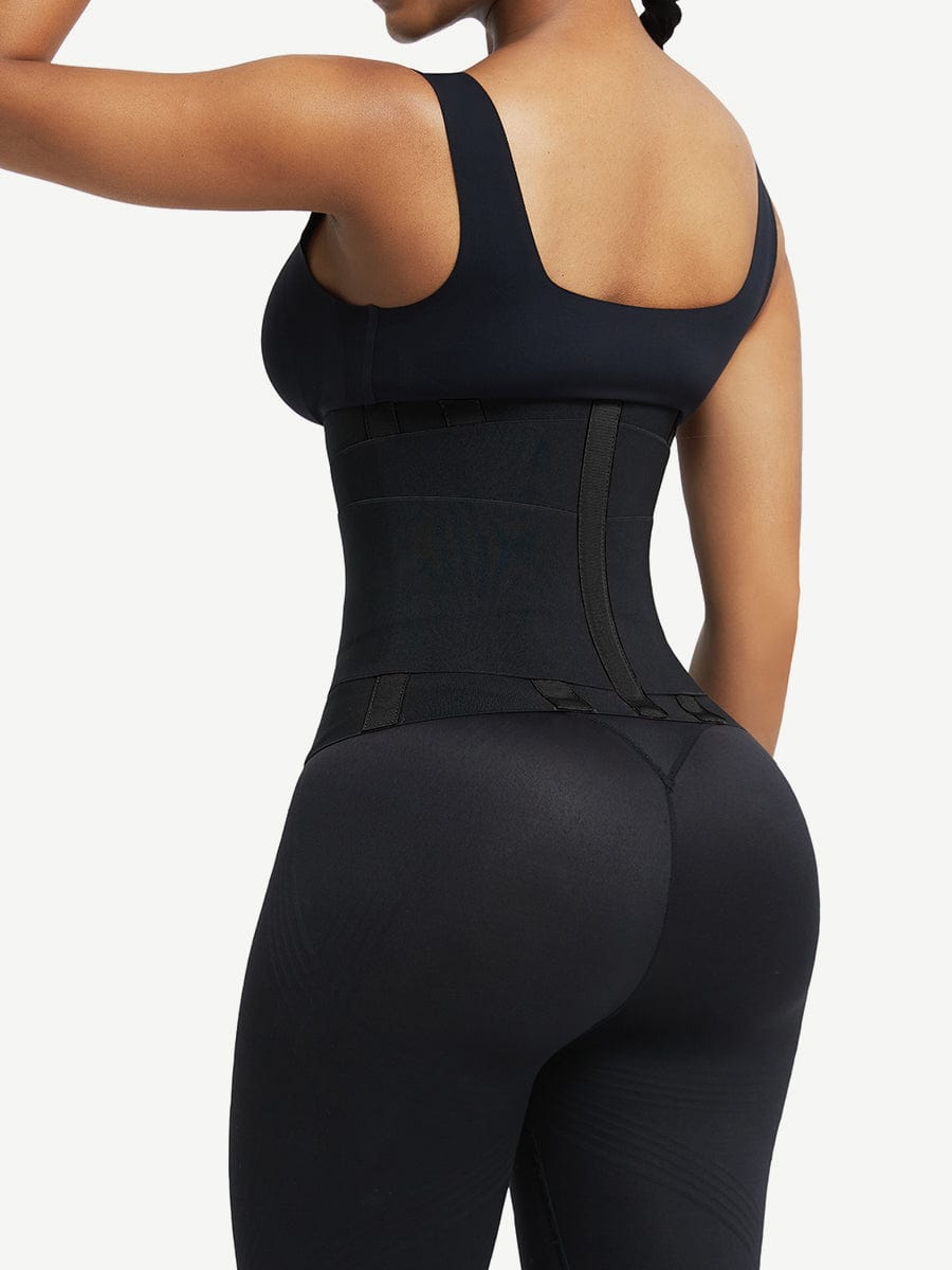 Waist trainer i leopardmønster